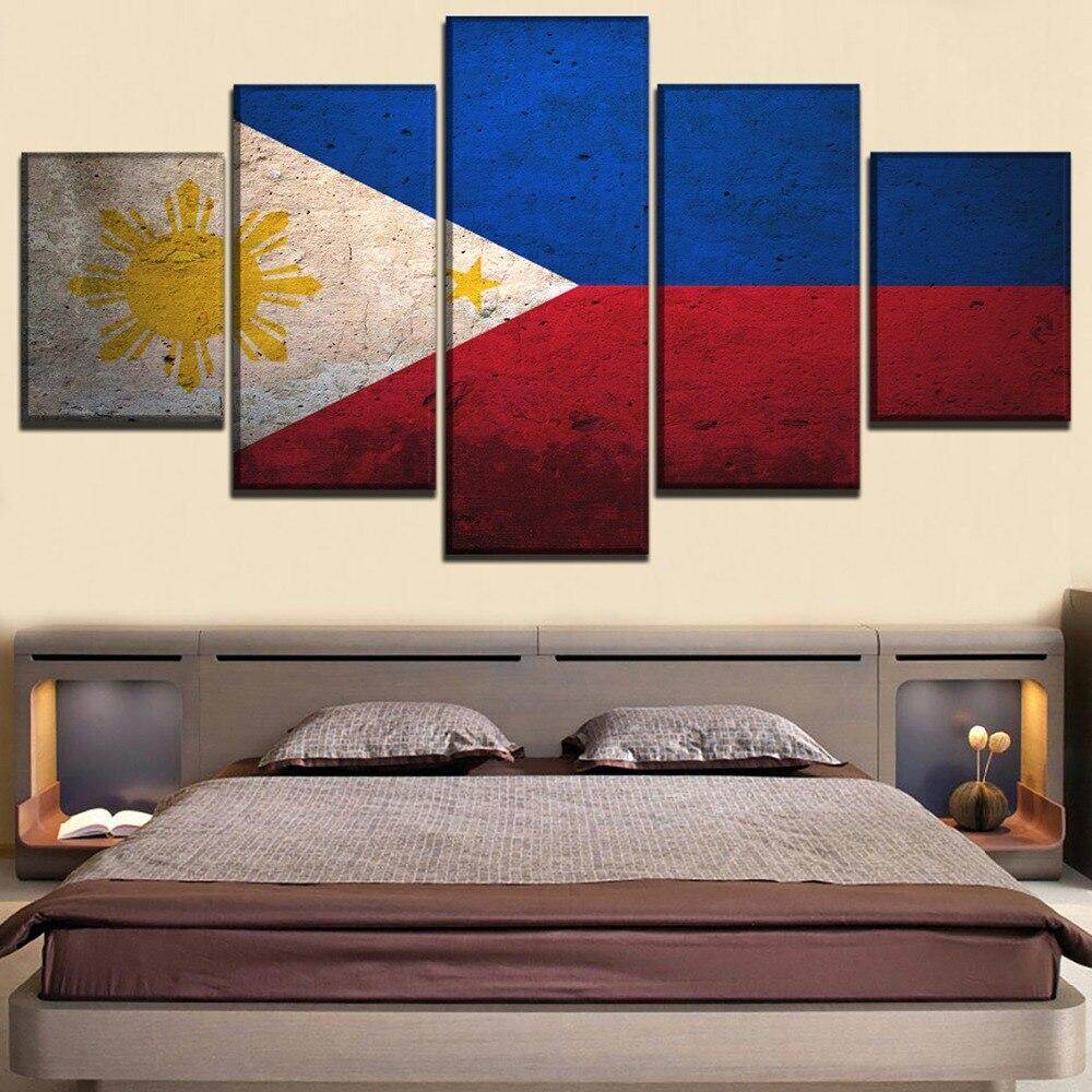 Modular Canvas Pictures Home Wall Art Decor Hd Prints Posters 5 Pieces