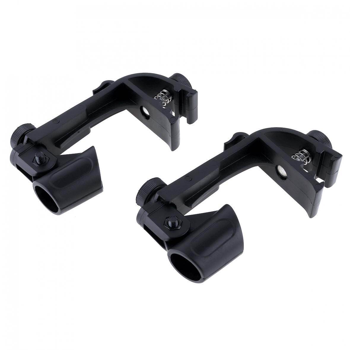 SLADE 2pcs Adjustable Microphone Clamp Stage Drum Shockproof Mic Mount Holder
