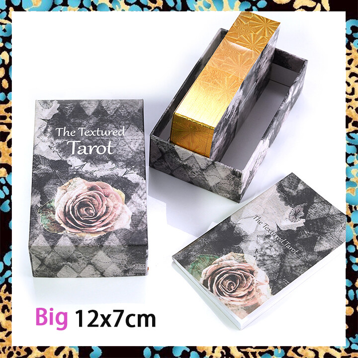 Oak, ash & thorn tarot | three trees tarot card | standard big size 12x7cm | gold gilded edging tarot deck | 78 cards | divination cards