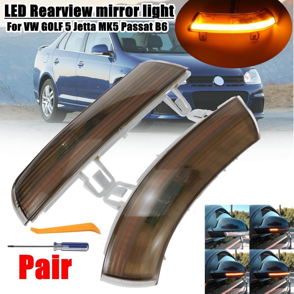 2 Pcs Mobil Styling Dynamiczny Migacz Światło Kierunkowskazu LED Lusterko Boczne Wskaźnik DLA VW Golf Volkswagen MK5 Jetta Passat B5.5 B6 EOS