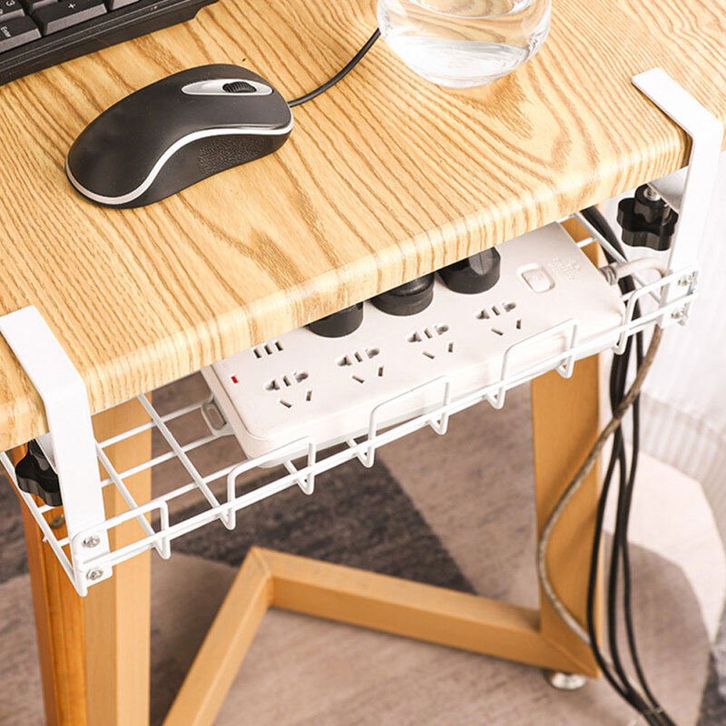 HOMEMAXS Giá Đựng Dây Dưới Bàn Sắp Xếp Cáp Dưới Bàn Khay Đựng Dây Cáp