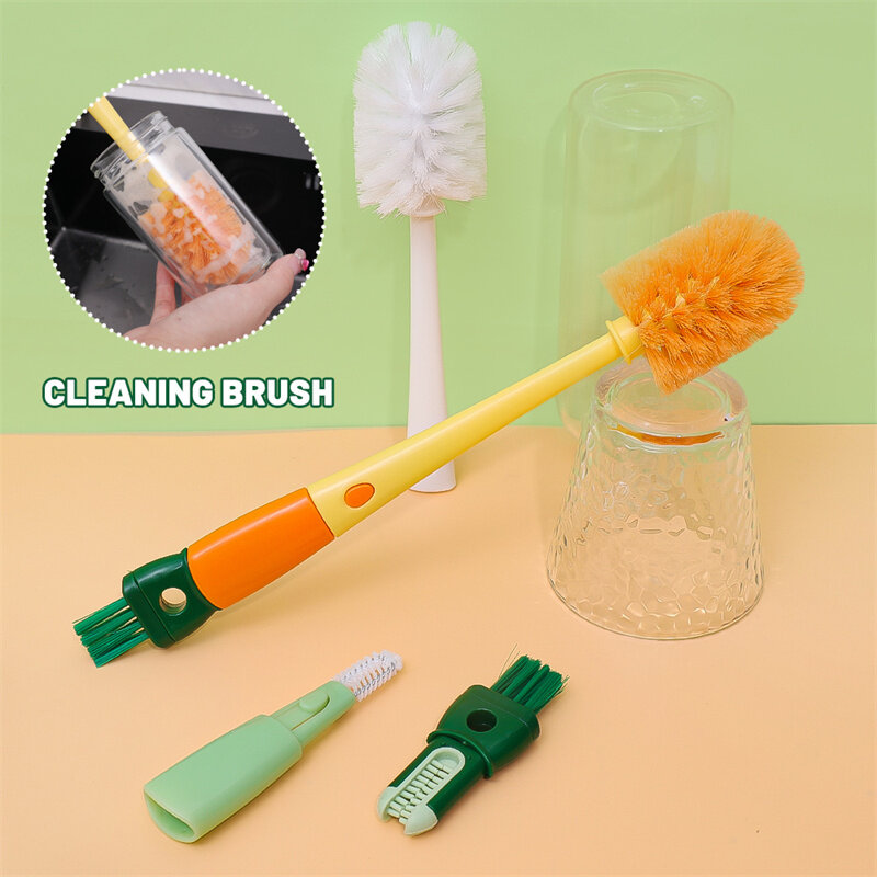 Baby Bottle Brush Long Handle Flexible Bottle Cleaning Brush