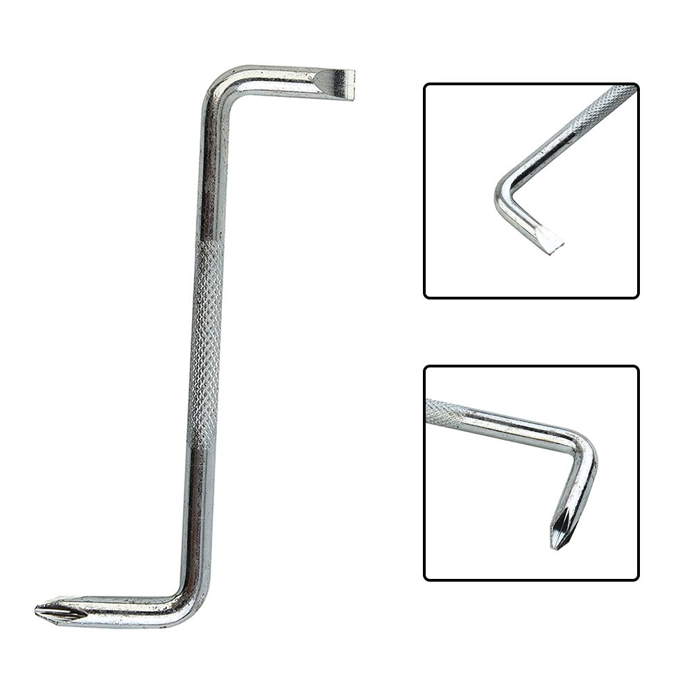 Right-Angle Elbow Dual-Purpose Screwdriver Z-Shape Slotted Screwdrivers Offset Screwdriver