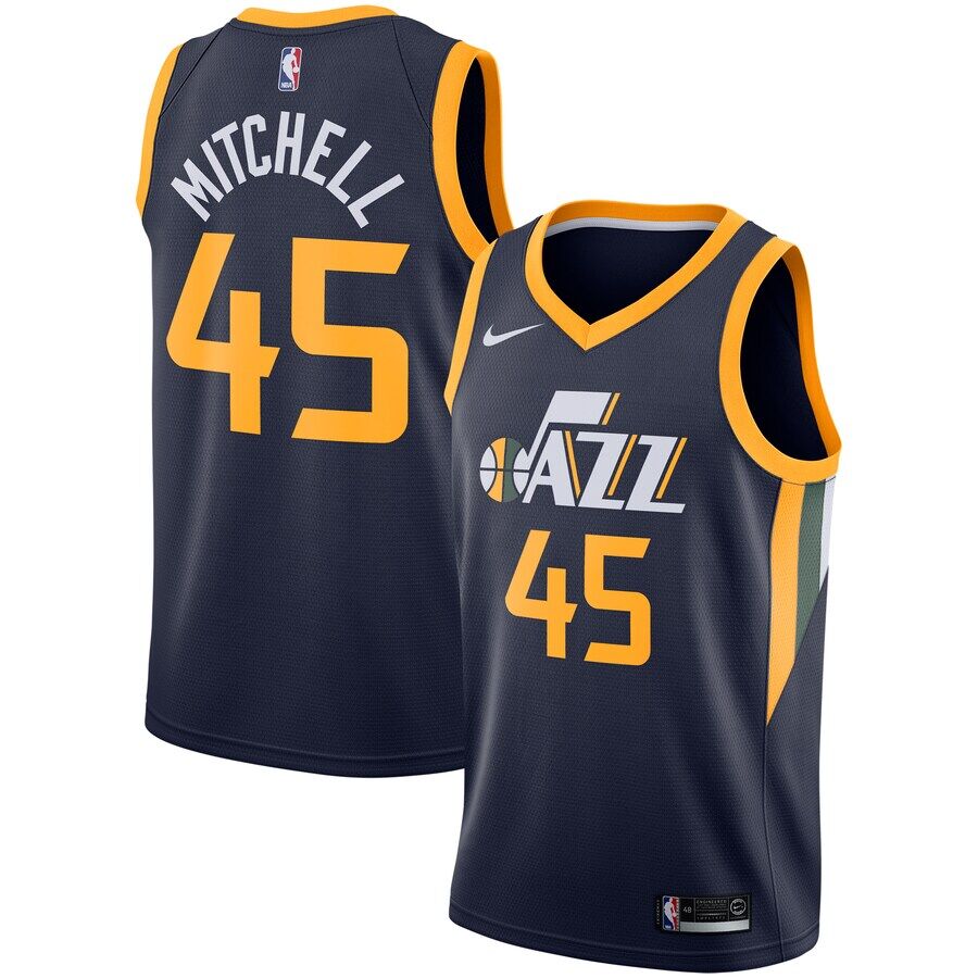 donovan mitchell retro jersey