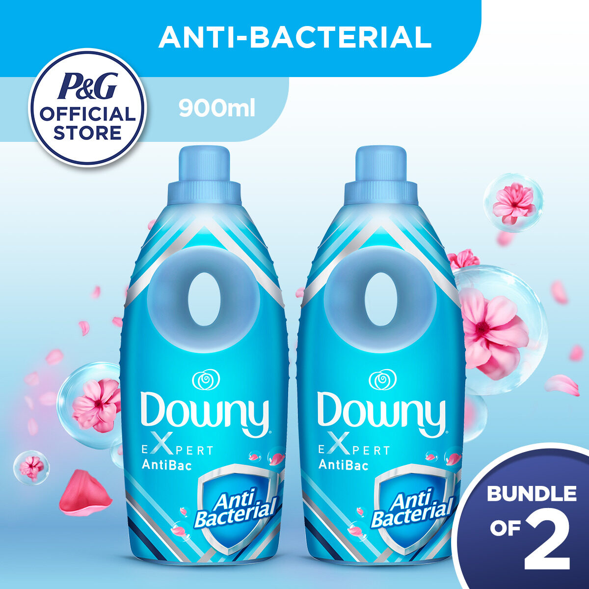Downy AntiBacterial Concentrate Fabric Conditioner / Softener 800ml