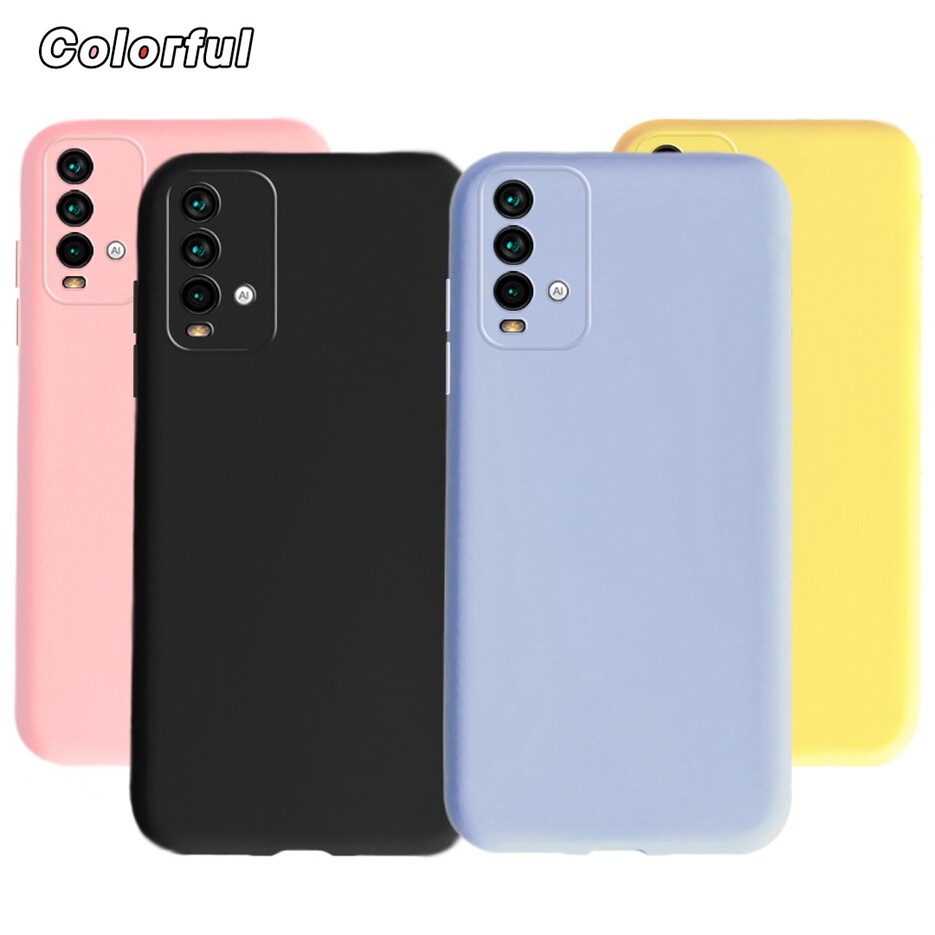 For Xiaomi Redmi 9T Case Soft Slim Cute Plain Cany Color Cover For Redmi 9T Redmi9T Casing 6.53''