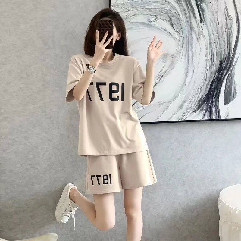 Bộ Đồ Ngắn Tay Thời Trang Mùa Hè Bộ Đồ Thể Thao Nữ Hai Mảnh Phiên Bản Hàn  Quốc Cho Nữ - Mixasale