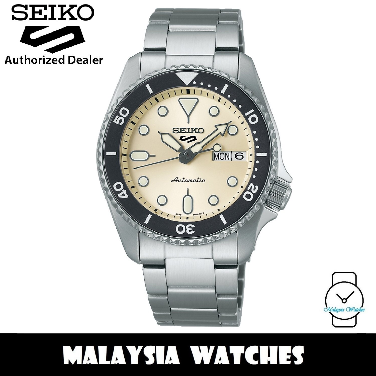 Seiko 5 Sports SRPK31K1 Automatic Hardlex Crystal Glass Magnetic