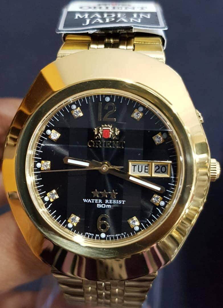 orient automatic water resist 50m