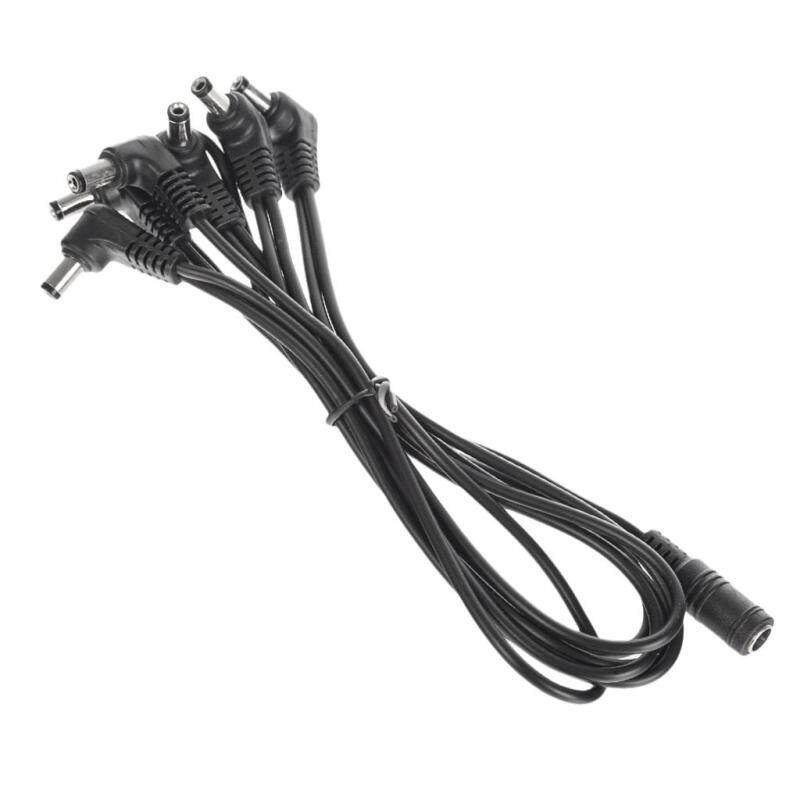 WDGREAT Bàn Đạp Hiệu Ứng Guitar Điện Dây Xích 3 Chiều Dây Nguồn Dây Dẫn