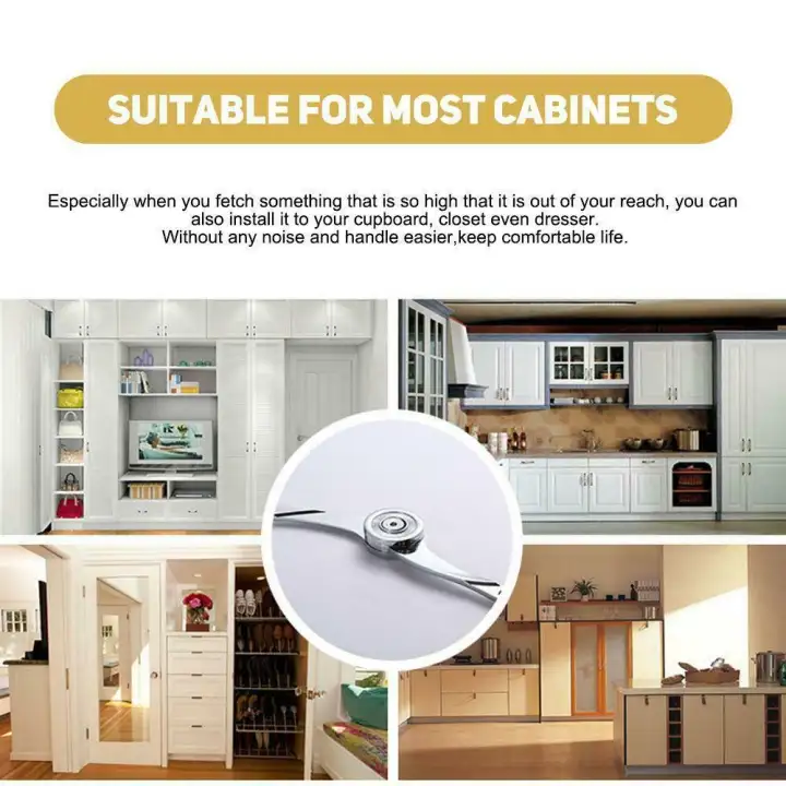 Cabinet Cupboard Door Furniture Folding Close Gas Lift Up Support