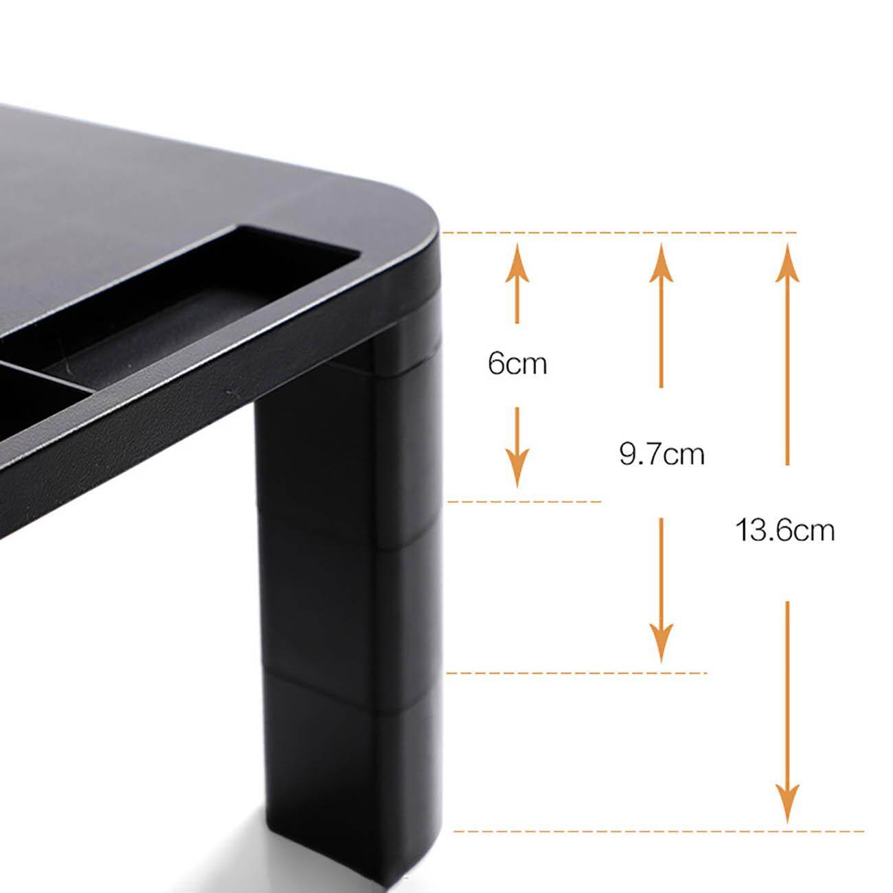 Homenhome Adjustable Computer Shelf Screen Base TV Monitor Stand
