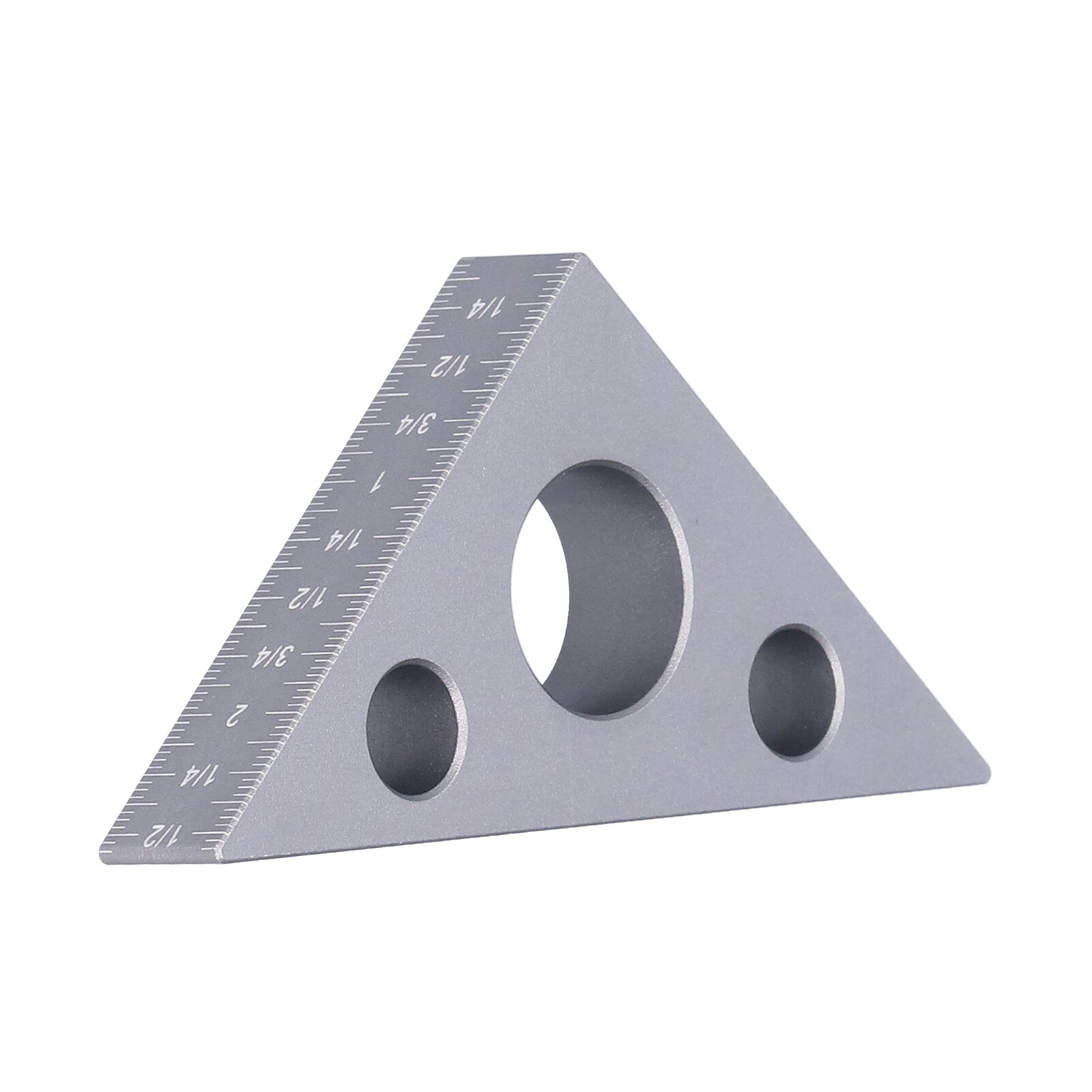 Aluminum Alloy Measuring Ruler Woodworking Triangular Ruler Metal Ruler Set