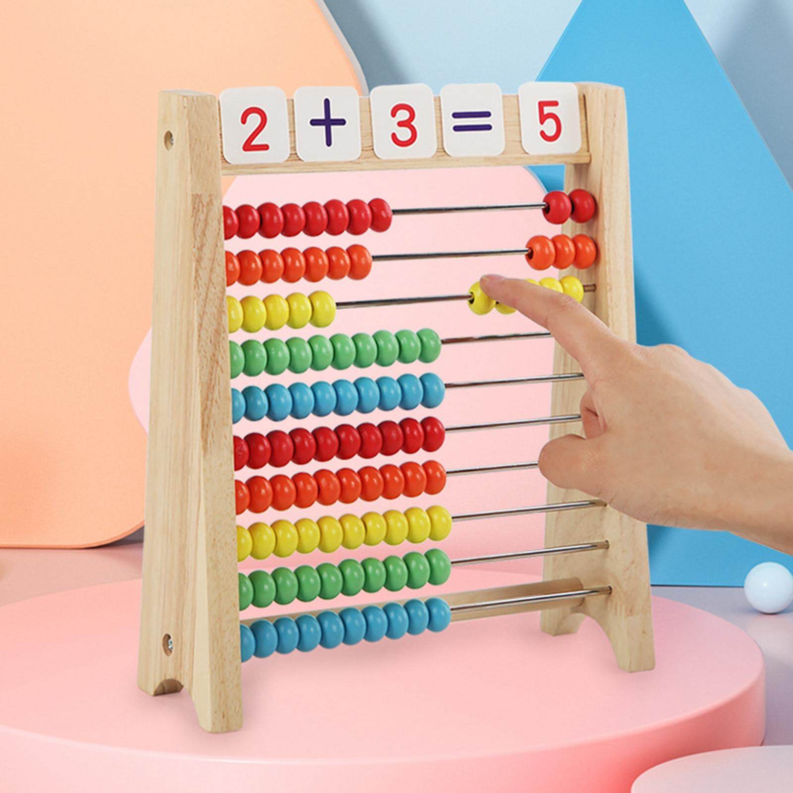 Miffer Learning Number Abacus Educational Counting Toy for Preschool Kids Children