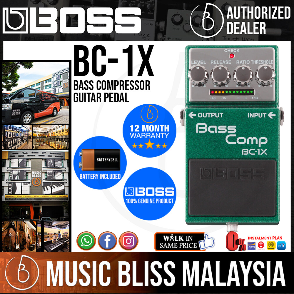 Boss BC-1X Bass Compressor Guitar Pedal (BC1X) | Lazada