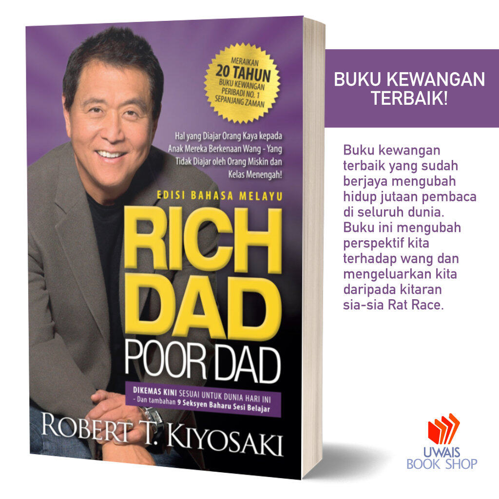 Buku Pts Rich Dad Poor Dad Edisi Ulang Tahun Ke 20 Bahasa Melayu