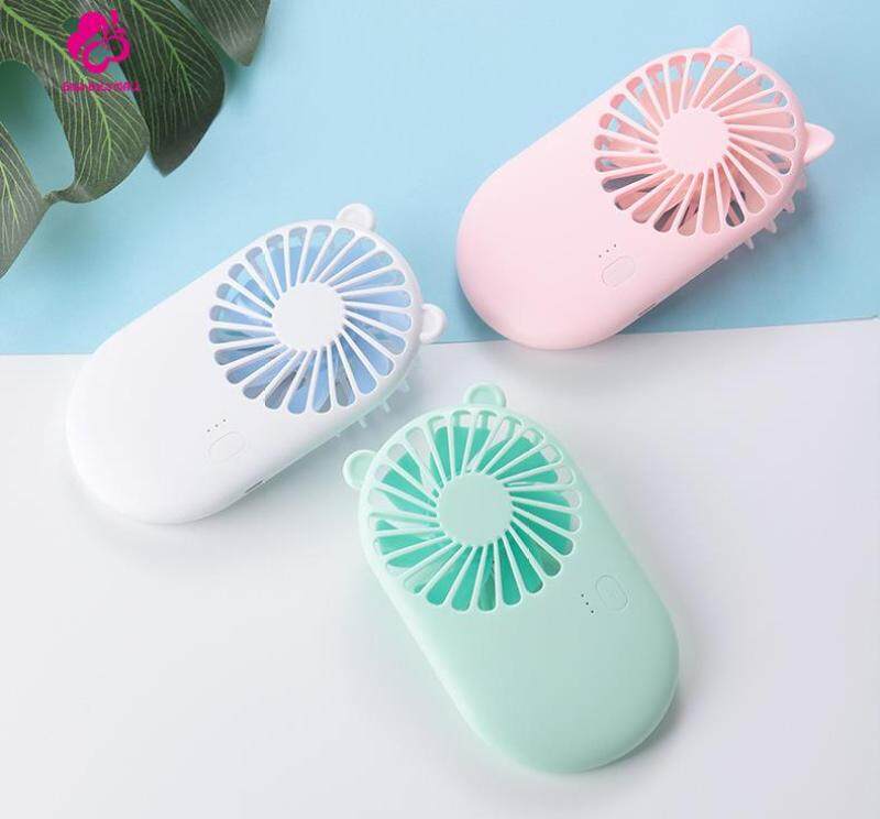 Baby-Bala Mall USB Rechargeable Cute Appearance Handheld Portable Mini Fan Singapore