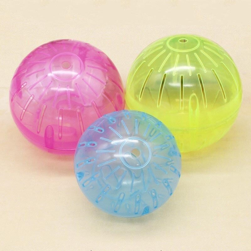 Mới Dễ Thương Đồ Chơi Cho Thú Cưng S Hamster Bóng Mini-Trot Bóng Hamster Nhựa Bóng Tập Thể Dục Đồ Chơi Cho Thú Cưng Bóng Đồ Chơi Đồ Chơi Cho Chuột Hamster Màu Ngẫu Nhiên