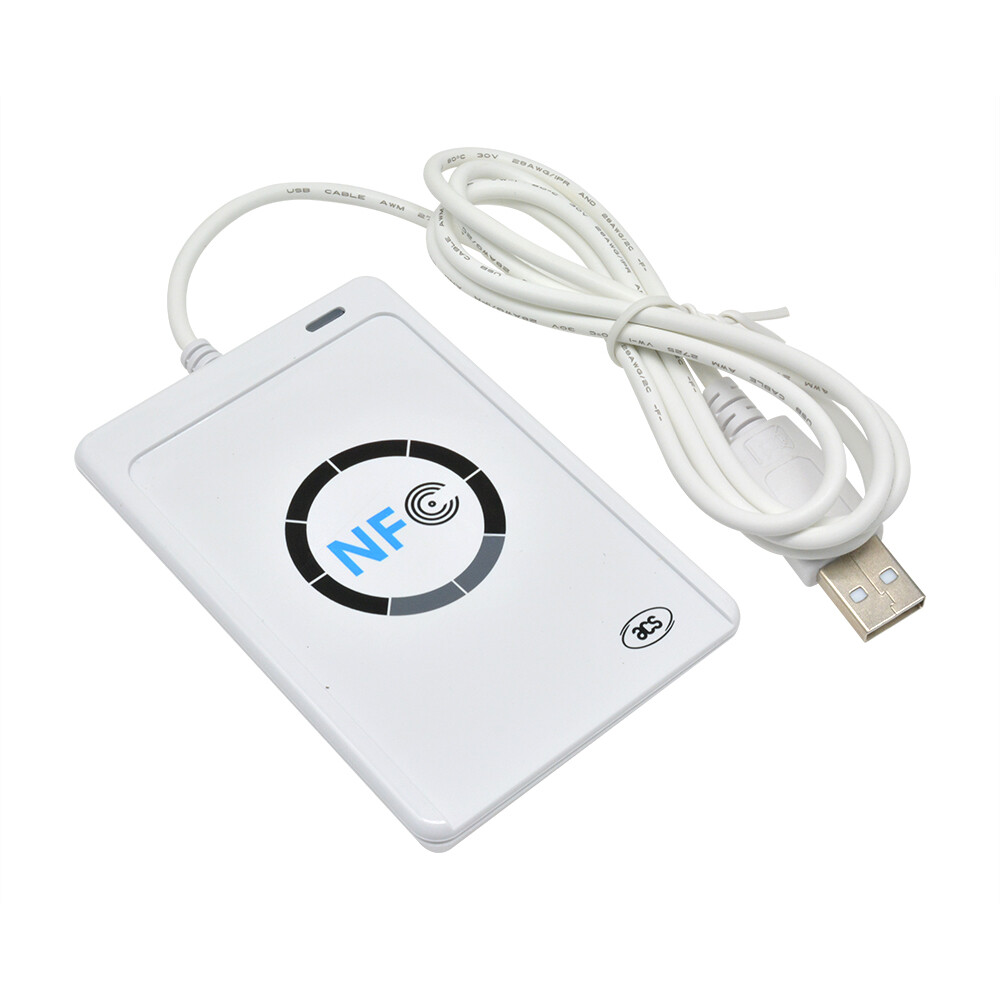 Original USB ACR122U NFC Card Reader Writer 13.56Mhz RFID Copier Duplicator