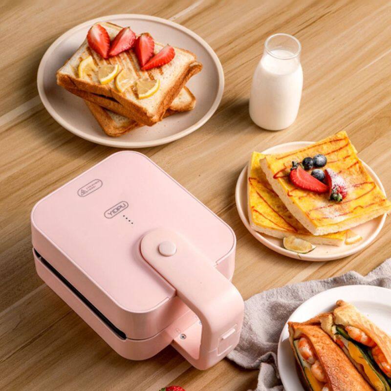 Giá bán Máy làm bánh sandwich đa năng xuderong, Chảo Nướng Bánh Mì Nướng Bánh quế loại nhỏ dùng cho gia đình
