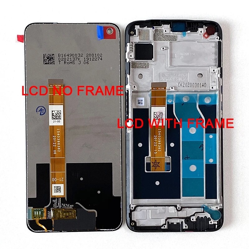 LCD cho Oppo Realme 6 realme6 rmx2001display Bộ linh kiện số của màn hình cảm ứng thay thế bằng dụng cụ miễn phí + keo + Kính cường lực