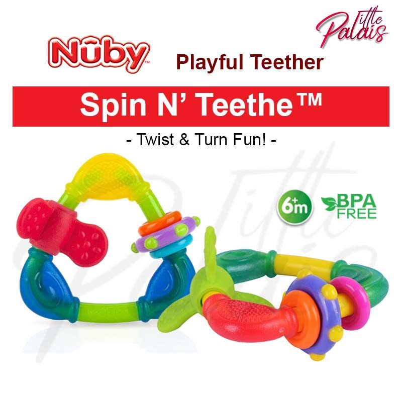 nuby triangle teether