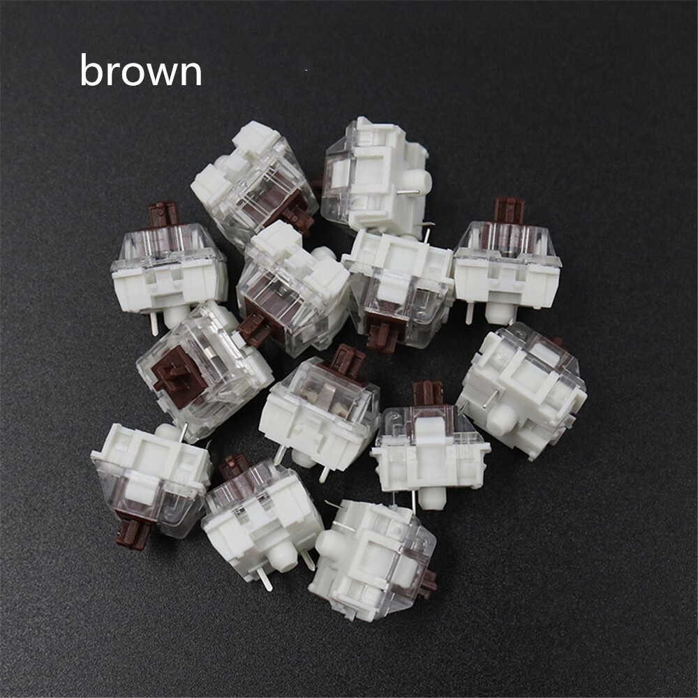 100 Cái Công Tắc Thay Thế Bàn Phím Cơ 3 Chân, Dành Cho Gateron Cherry MX