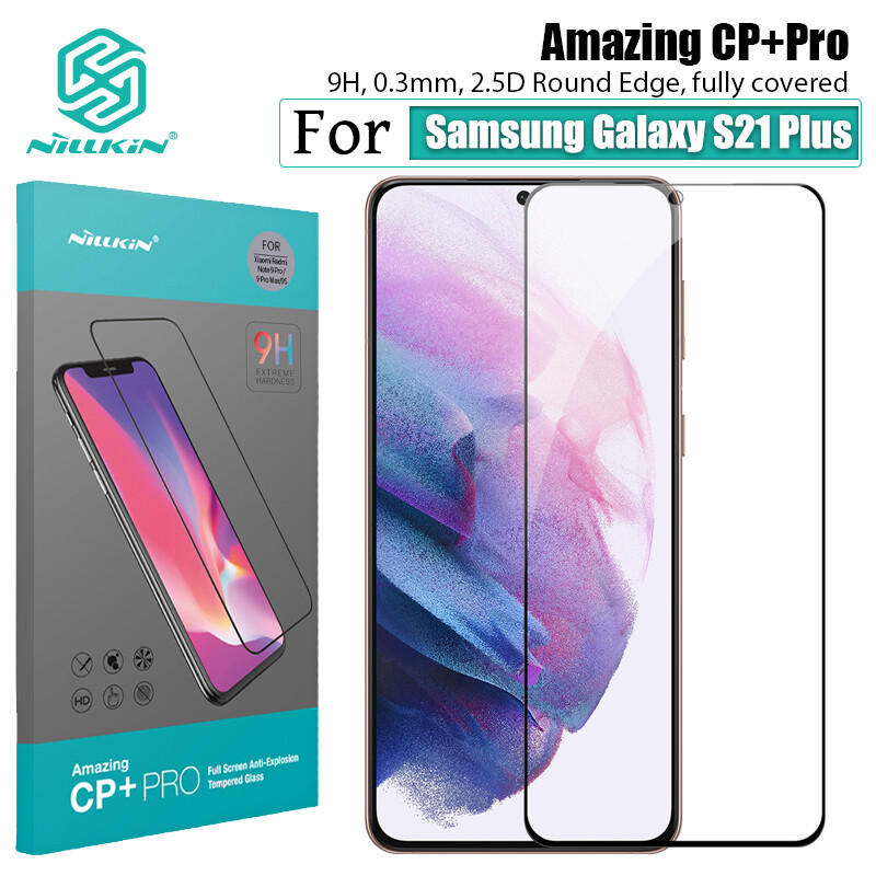 Nillkin 2.5D Full Cover Tempered glass for Samsung Galaxy S21 Plus 5G Screen Protectors CP + Pro Explosion-Proof Protective Tempered Glass Film