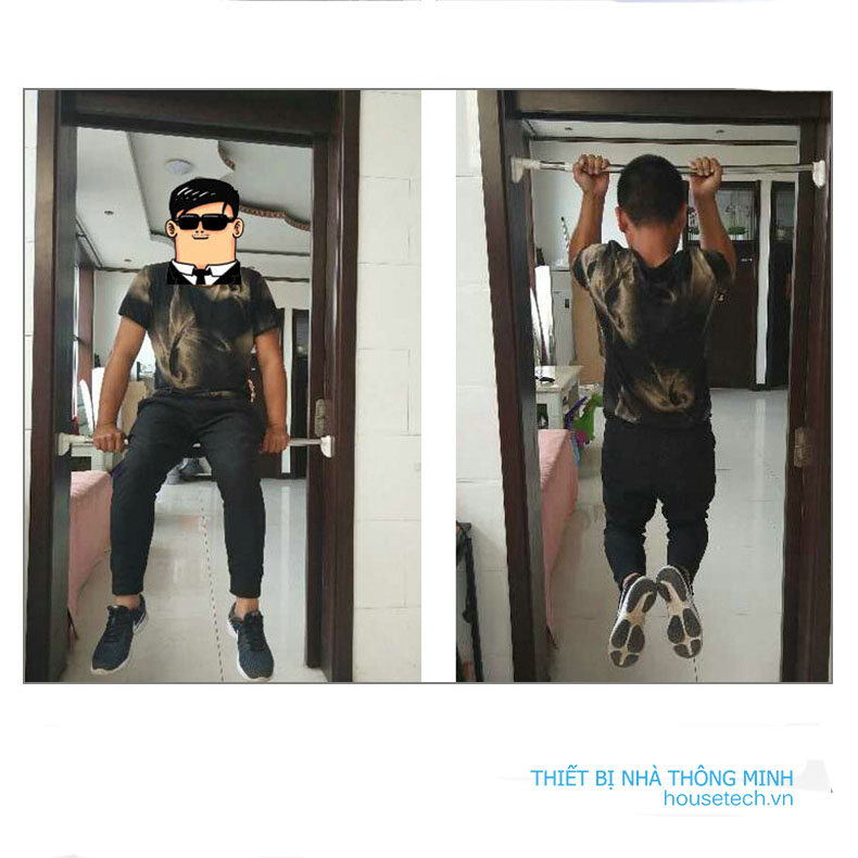 Cây treo đồ đa năng gấp gọn không cần khoan tường