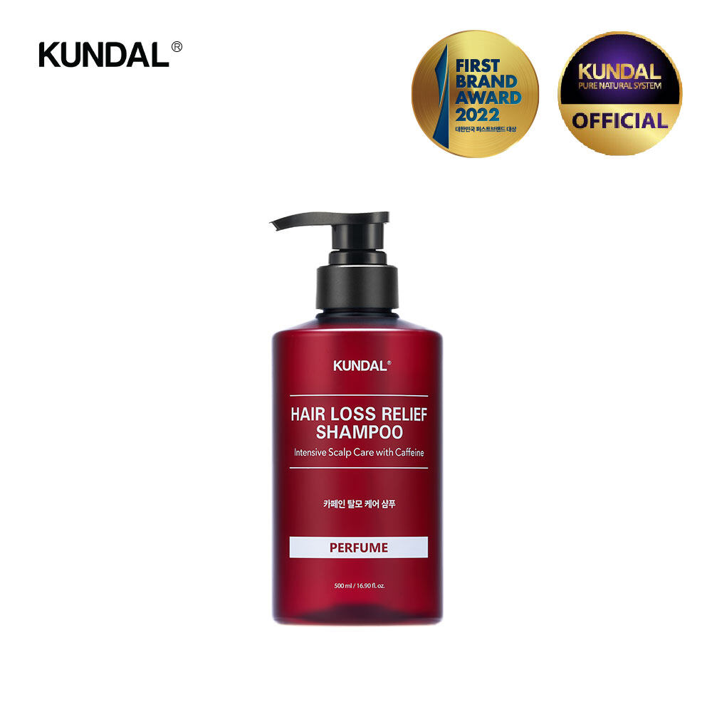 [KUNDAL] Scalp Care + Caffeine Shampoo 500ml White Musk Lazada