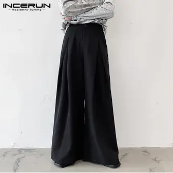 wide leg jogging pants mens