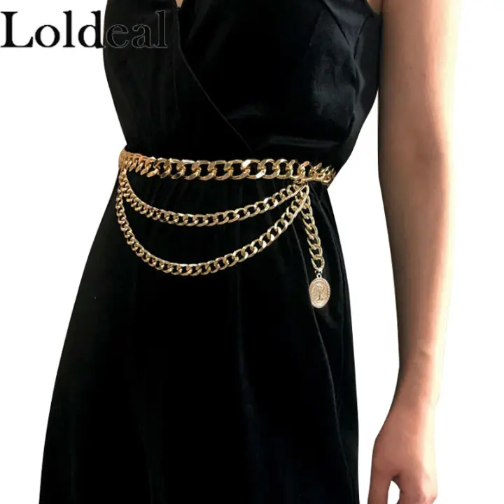 silver waist belt for dress