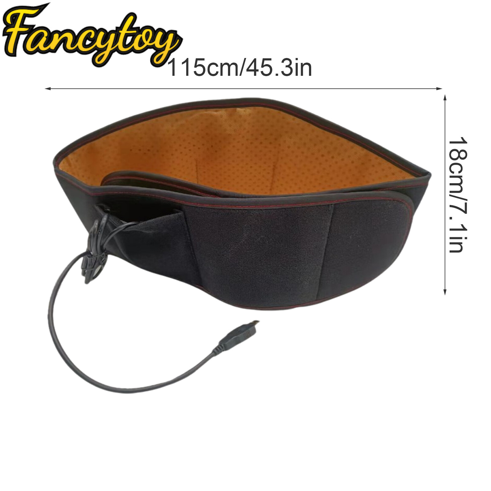 [Fancytoy] Waist Belt Thermal Belts Portable Graphene Electrothermal