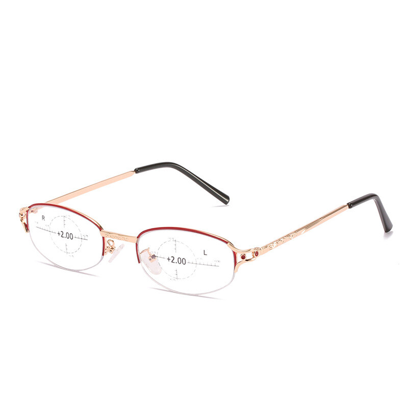Reading Glass for Women Anti-blue Light Reading Glasses Comfortable Metal Reading Glasses High-definition Reading Glasses PTQ