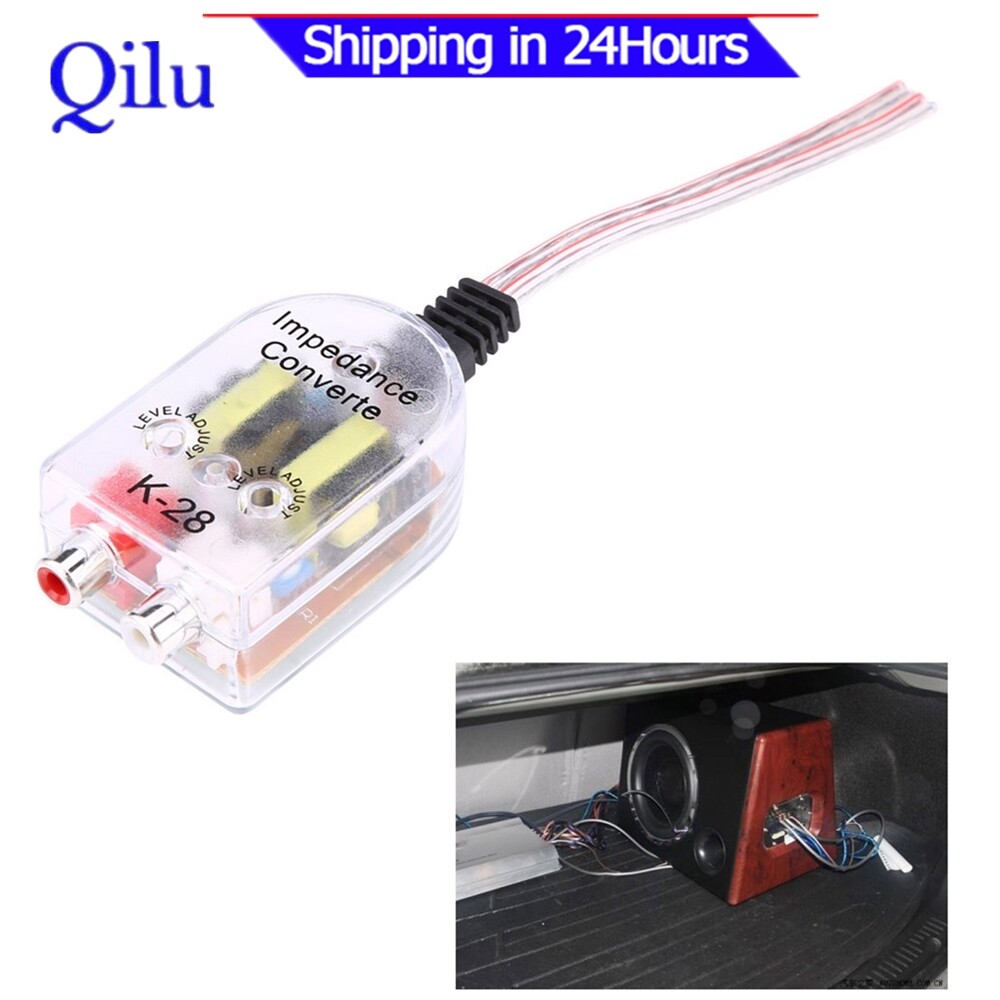 Car Audio CD Amplifier Audio Subwoofer High to Low Frequency Divider Converter Regulator Filter