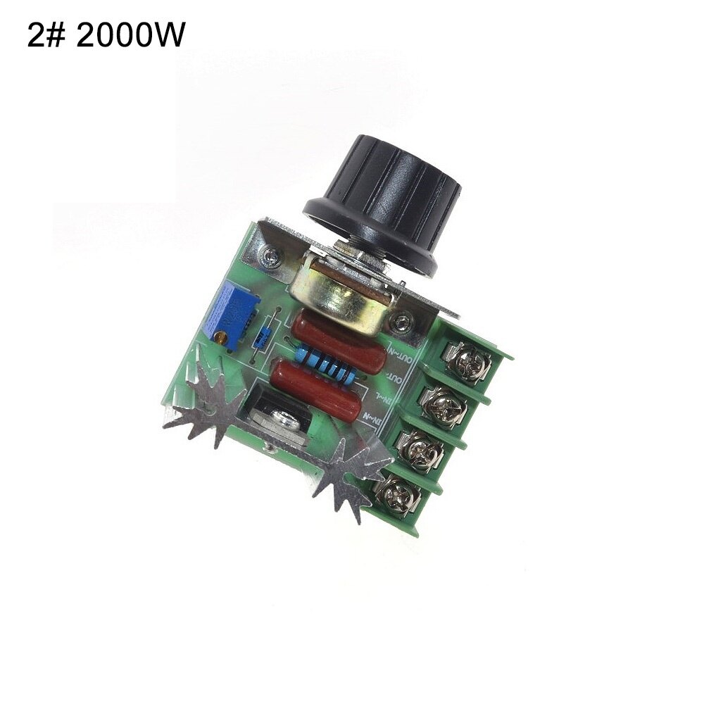 Bộ Điều Chỉnh Điện Áp Bộ Điều Chỉnh Độ Sáng SCR 2000W/4000W AC 220V Bộ Điều Chỉnh Tốc Độ Động Cơ Bộ Điều Chỉnh Nhiệt, Điện Tử