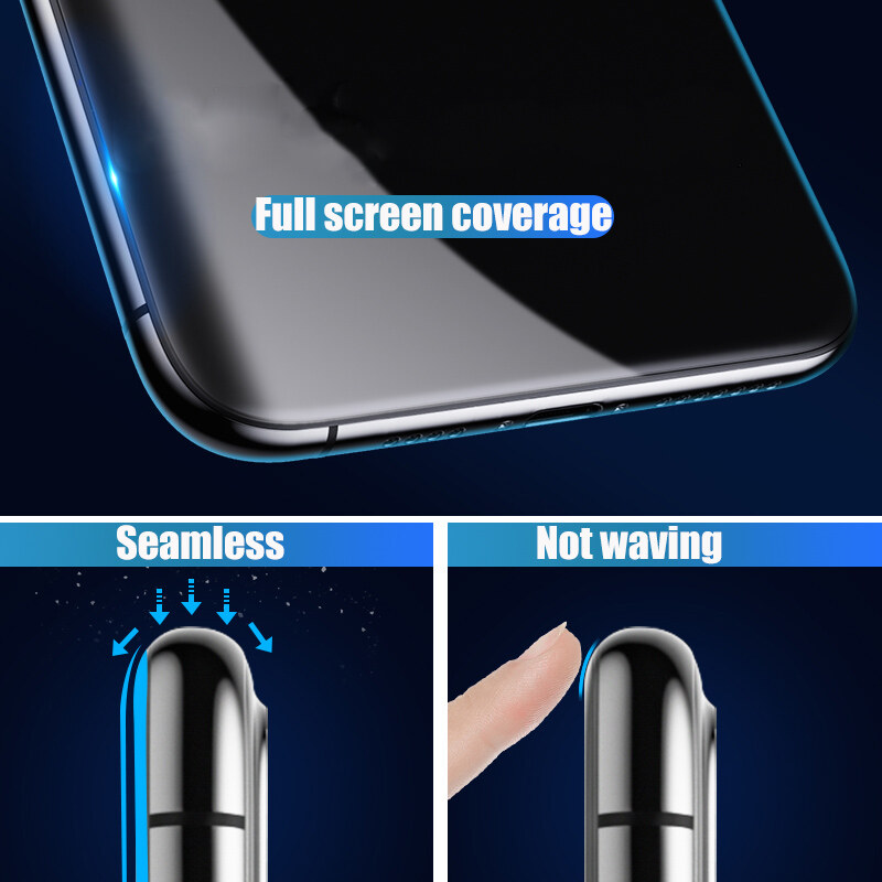 (2 cái) Sharp Aquos Zero 2 miếng dán màn hình kính cường lực 9H cạnh cong Glass cho Sharp Aquos zero2 phim toàn màn hình Vỏ bọc bảo vệ