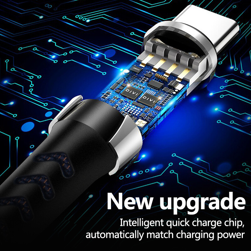 CrashStar 【Flat Braided Cable 】 3A 1M USB Cord Charging Cable Fast Charger For Type-C / Micro Android / IOS iPhone Flat Noodles 5 Colors Cable