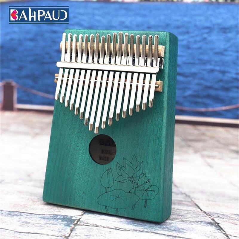 BAHPAUD Kalimba Thumb Piano Acoustic Finger Piano Music Instrument Mahogany Wood 17 Keys Malaysia