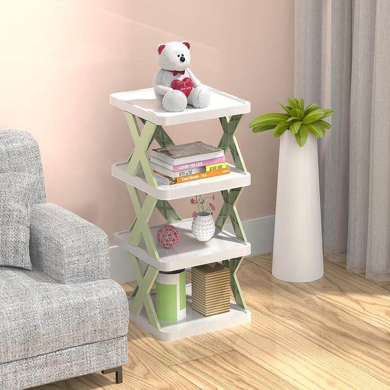 shoe rack Balcony storage shelf Small folding shoe cabinet Multi-layer folding Easy to install