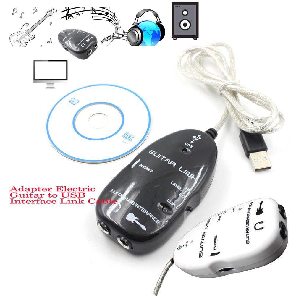 USB guitar recording cable