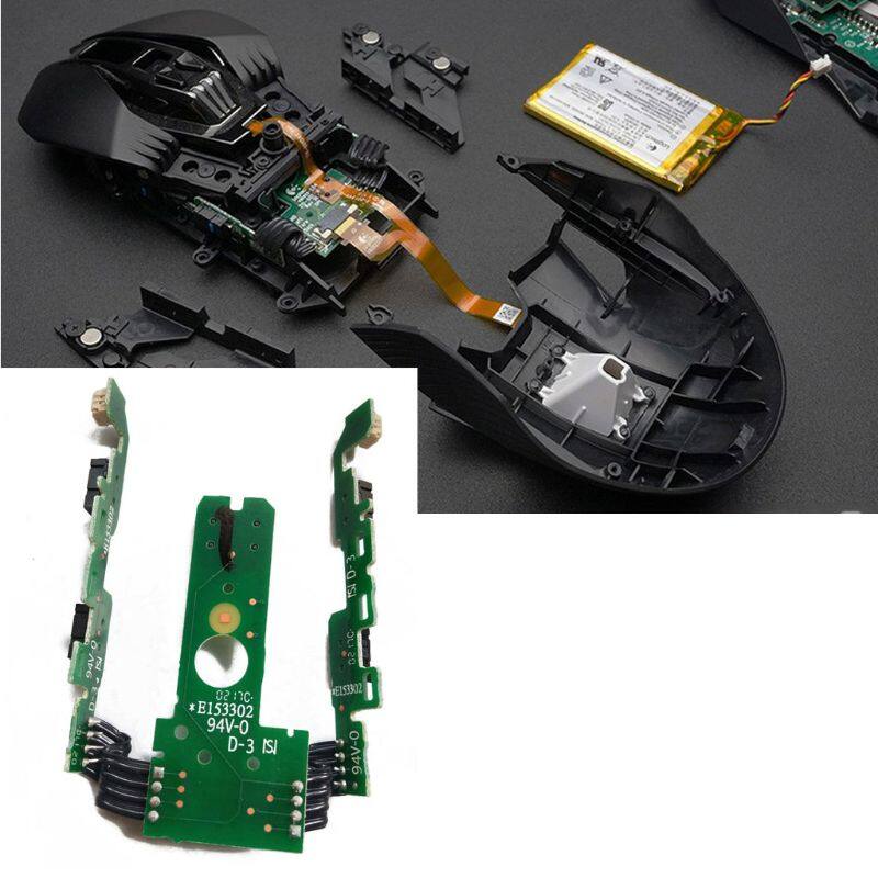 Bảng Mạch Nút Bên Chuột Công Tắc Siêu Nhỏ Bo Mạch Chủ Cho Chuột Logitech G900 G903 Hero Bảng Mạch Nút Bên Chuột