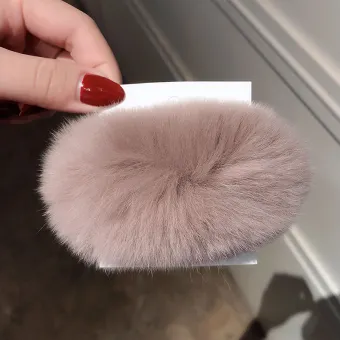 11 Colors Korean Autumn And Winter New Rabbit Fur Hairpin Soft