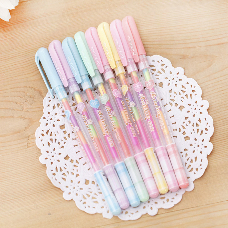 1 Piece Color changing fluorescent pen Student marker Painting Highlighter