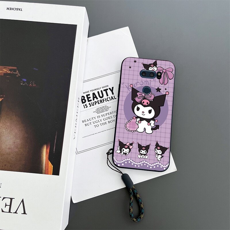 LG V30 V30S V30+ V30 Plus V35 Casing Cute Kuromi Protective Phone Case