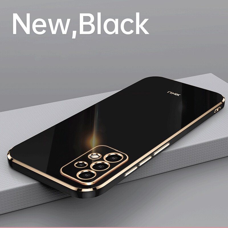 Samsung Galaxy A23 5G Case Shockproof Soft Silicone Electroplating Back Cover Case Samsung A23 5G Phone Casing