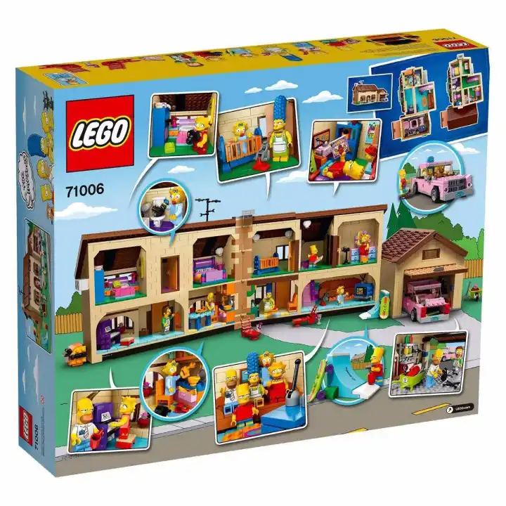 lego simpsons house