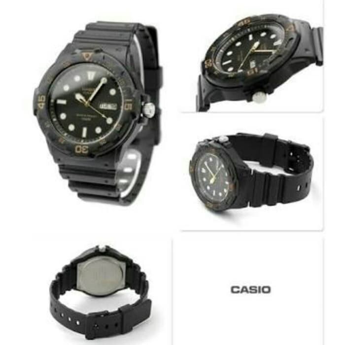Casio Mrw 0h 1evdf Analog Men Watches Casual Black Band Strap Watch Lazada