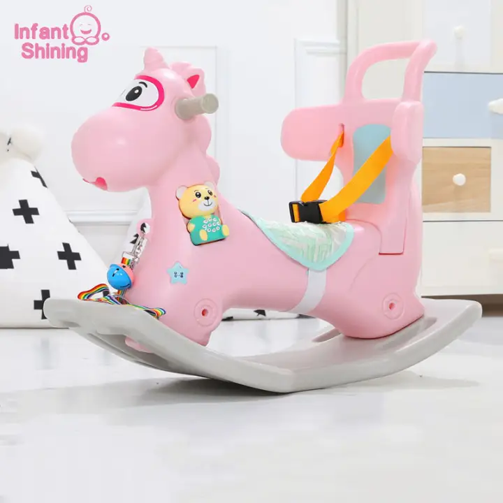Infant Shining Rocking Horse Baby 