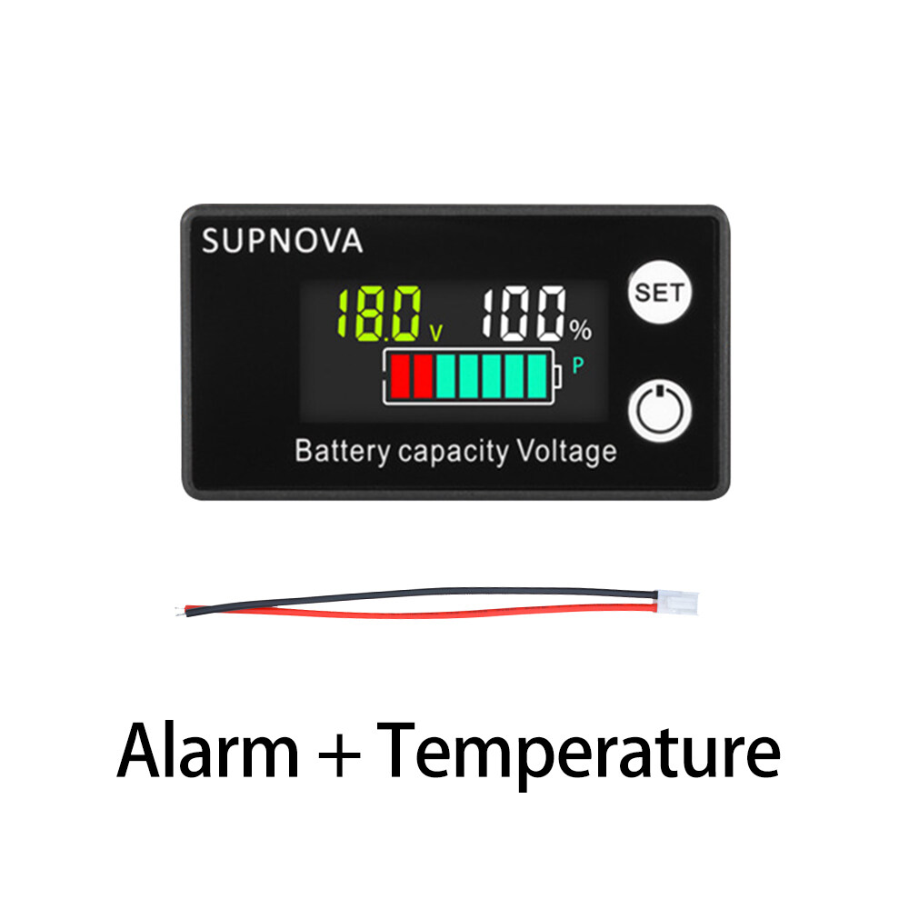Diymore Batteriemonitor DC10-100V | LED Display Für LiFePO4/Lithium/Bleiakkus